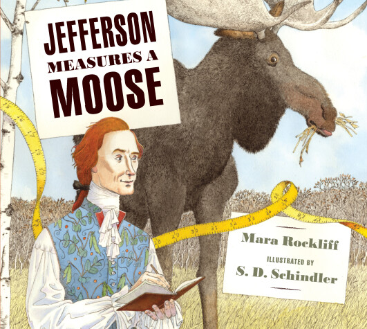 Book cover for Jefferson Measures a Moose