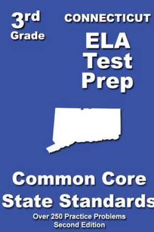 Cover of Connecticut 3rd Grade ELA Test Prep