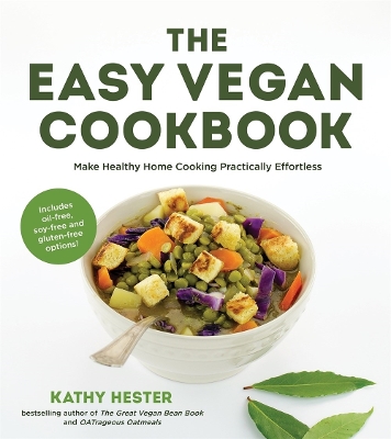 Book cover for The Easy Vegan Cookbook