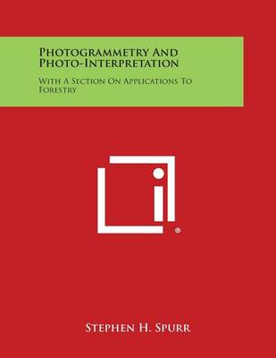 Cover of Photogrammetry and Photo-Interpretation