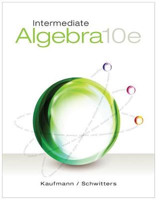 Book cover for Intermediate Algebra