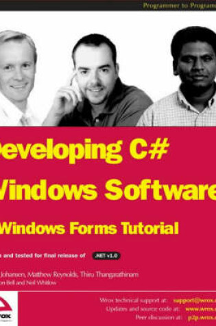 Cover of Developing C# Windows Software
