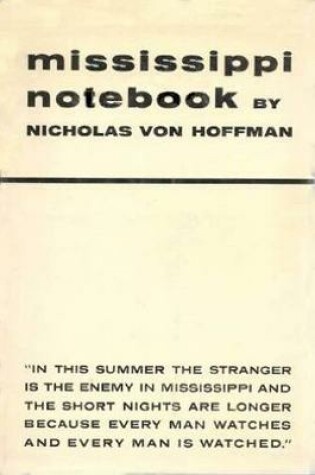 Cover of Mississippi Notebook