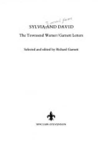 Cover of Sylvia and David