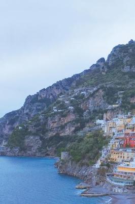 Book cover for Positano Italy Travel Lined Journal, Ruled Diary Notebook, Softcover Writing Notepad Gift, 120 Pages