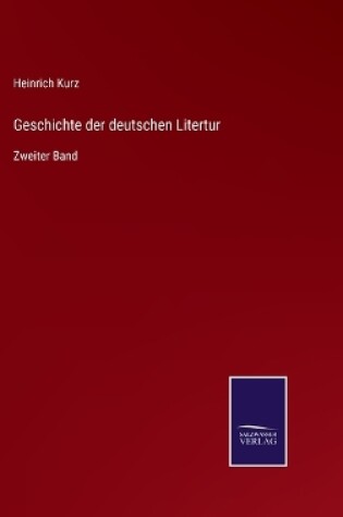 Cover of Geschichte der deutschen Litertur