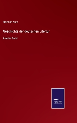 Book cover for Geschichte der deutschen Litertur