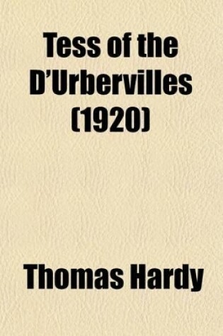 Cover of Tess of the D'Urbervilles (1920)