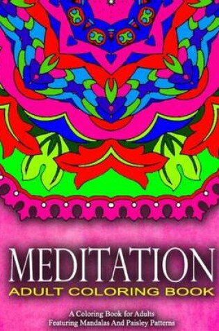Cover of MEDITATION ADULT COLORING BOOKS - Vol.12