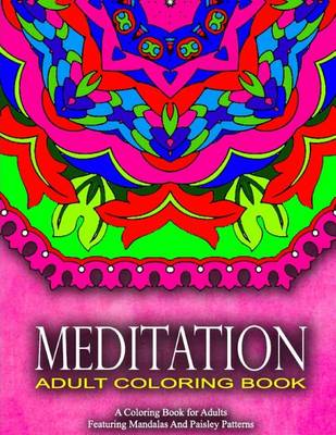 Book cover for MEDITATION ADULT COLORING BOOKS - Vol.12