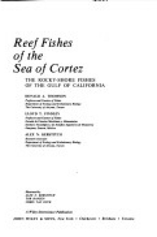 Cover of Reef Fishes of the Sea of Cortez