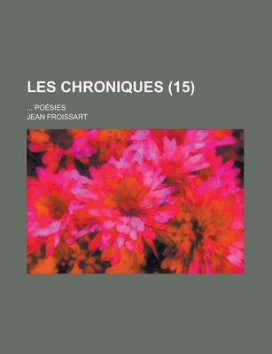 Book cover for Les Chroniques (15); Po Sies