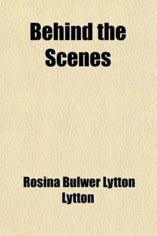 Cover of Behind the Scenes