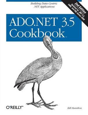 Book cover for ADO.NET 3.5 Cookbook