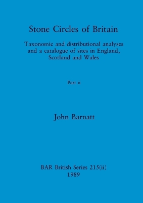 Cover of Stone Circles of Britain, Part ii