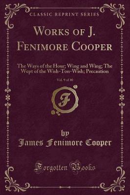 Book cover for Works of J. Fenimore Cooper, Vol. 9 of 10