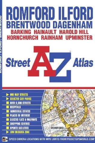 Cover of Romford & Ilford A-Z Street Atlas