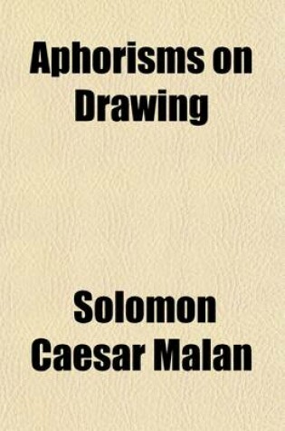 Cover of Aphorisms on Drawing