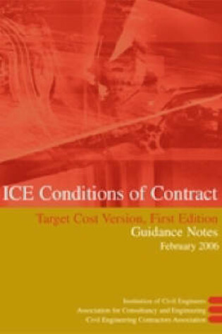 Cover of ICE Conditions of Contract Target Cost