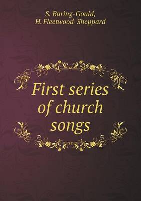 Book cover for First series of church songs