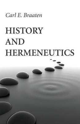 Book cover for History and Hermeneutics