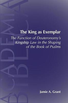 Book cover for The King as Exemplar