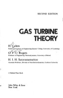 Book cover for Cohen: Gas *Turbine* Theory 2ed (Cloth)