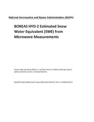 Book cover for Boreas Hyd-2 Estimated Snow Water Equivalent (Swe) from Microwave Measurements