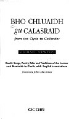 Cover of Bho Chluaidh Gu Calasraid