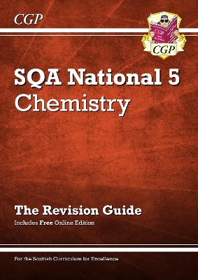 Book cover for National 5 Chemistry: SQA Revision Guide with Online Edition