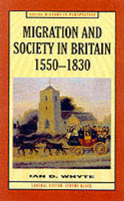 Book cover for Migration and Society in Britain, 1550-1830