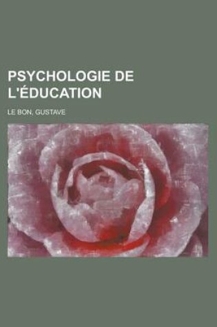 Cover of Psychologie de L'Education