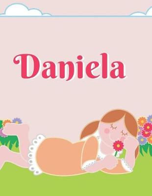 Book cover for Daniela Personalized Sketchbook Journal Notebook