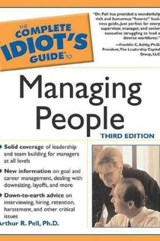 Cover of The Complete Idiot's Guide to Managing People