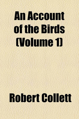 Book cover for An Account of the Birds Volume 1