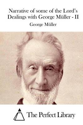 Book cover for Narrative of some of the Lord's Dealings with George Muller - II