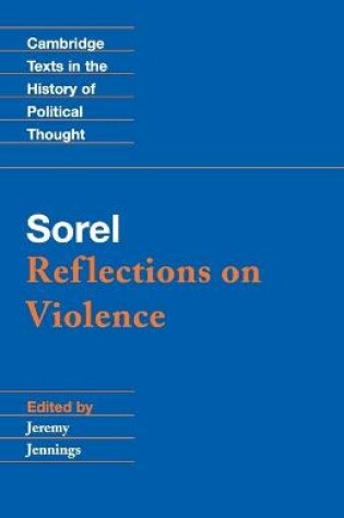 Cover of Sorel: Reflections on Violence