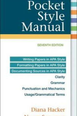 Cover of A Pocket Style Manual, APA Version
