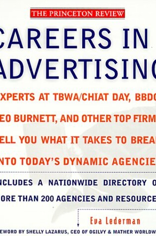 Cover of Careers in Advertising