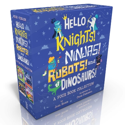 Cover of Hello Knights! Ninjas! Robots! and Dinosaurs! (Boxed Set)