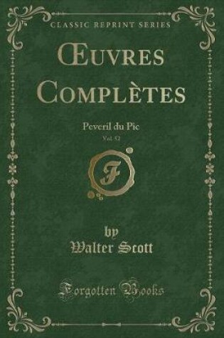 Cover of Oeuvres Complètes, Vol. 52