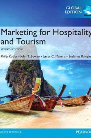 Cover of Marketing for Hospitality and Tourism, Global Edition