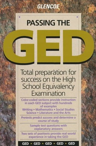 Cover of Passing the Ged Text