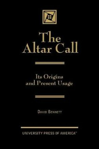 Cover of The Altar Call