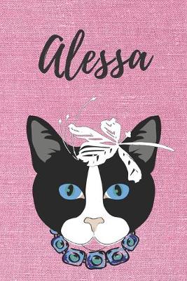 Book cover for Alessa Katzen-Malbuch / Notizbuch / Tagebuch / Journal