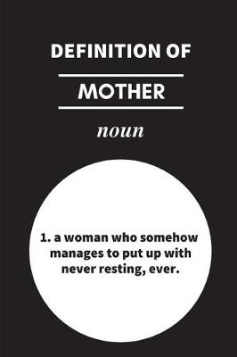 Book cover for Definition of Mother