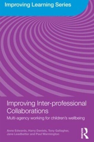 Cover of Improving Inter-professional Collaborations