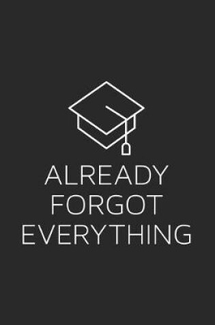 Cover of Already Forgot Everything