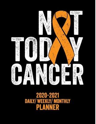 Book cover for Not Today Kidney Cancer