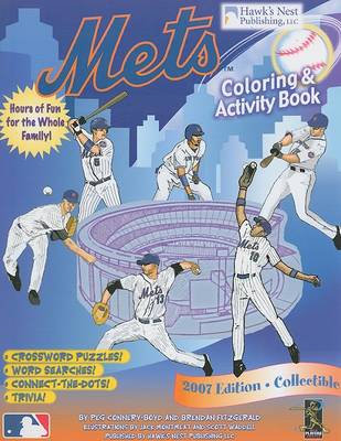 Book cover for Mets Coloring & Activity Book